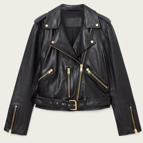 All Saints Jackets & Blazers - AllSaints BALFERN LEATHER BIKER JACKET